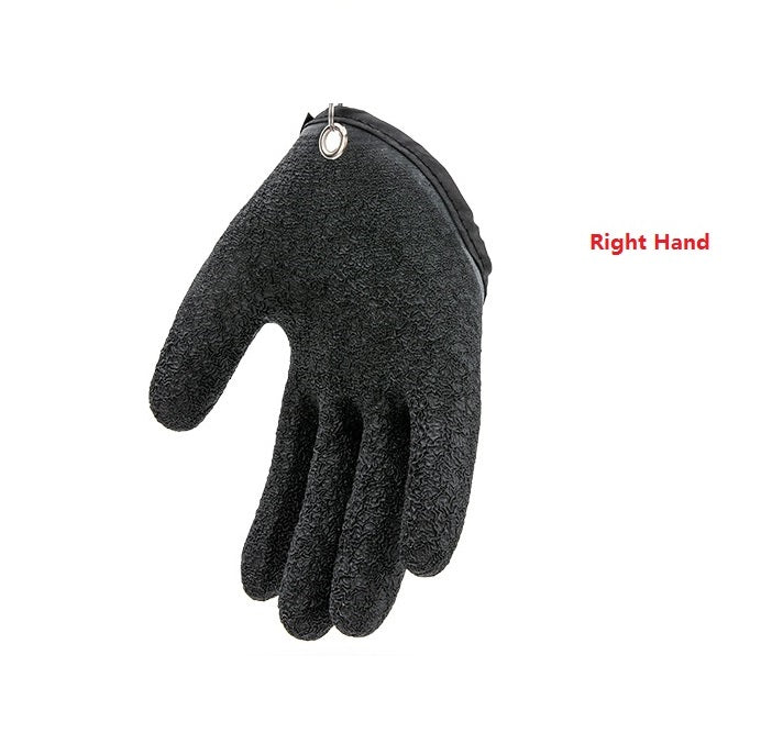 Waterproof Fishing Gloves – Anti-Slip & Puncture-Resistant with Magnetic Clip