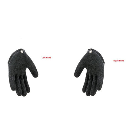 Waterproof Fishing Gloves – Anti-Slip & Puncture-Resistant with Magnetic Clip