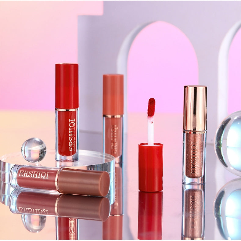 12-Piece Luxury Lipstick Gift Set – Velvet Matte & Glossy Shades, Kiss-Proof Formula
