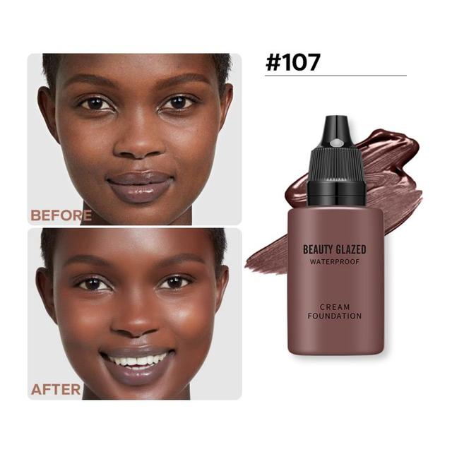 Matte Liquid Foundation & Concealer – Full Coverage, Waterproof, 9 Shades
