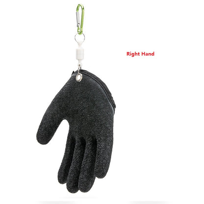 Waterproof Fishing Gloves – Anti-Slip & Puncture-Resistant with Magnetic Clip