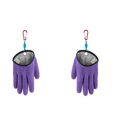 Waterproof Fishing Gloves – Anti-Slip & Puncture-Resistant with Magnetic Clip