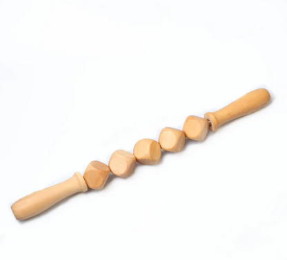 Wooden Anti-Cellulite Massage Roller Set – Birch Wood Body Therapy Tools