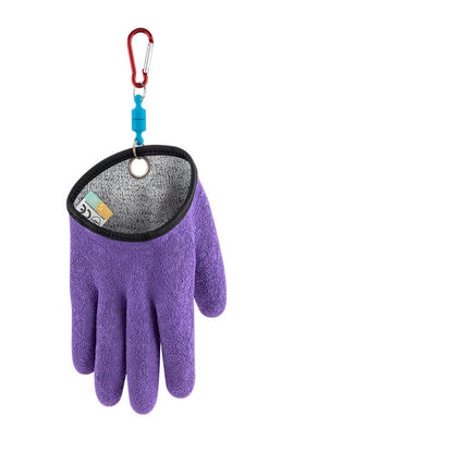 Waterproof Fishing Gloves – Anti-Slip & Puncture-Resistant with Magnetic Clip