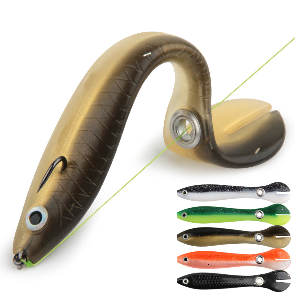 Soft Swimming Fishing Lure – Lifelike Bait for Bass, Trout & Pike