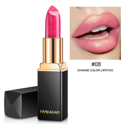 Waterproof Glitter Lipstick – Long-Lasting Shimmer, 9 Shades
