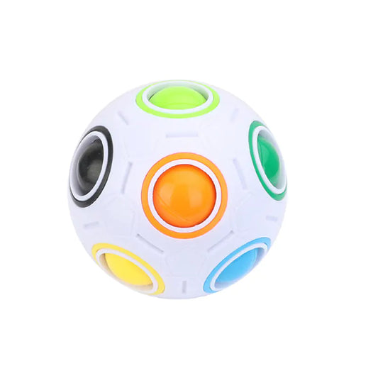 Rainbow Cube Ball Stress Toy