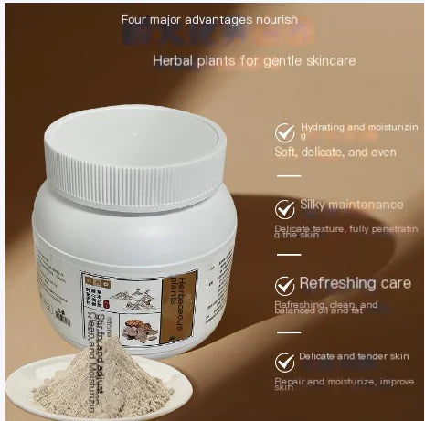 Herbal Face Mask Powder Hydrating DIY Spa Treatment 500g
