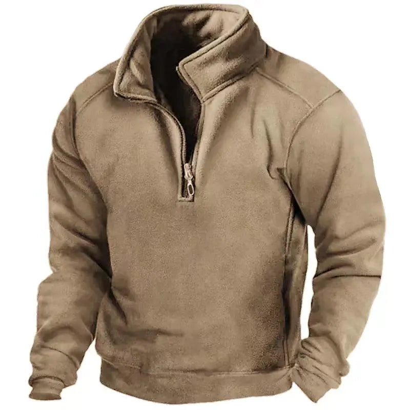 Men's Polar Wool Tactical Jacket — Windproof Insulated Hunting & Hiking Coat | S–XXXL