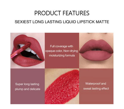 Matte Lip Luxe Set — Long-Lasting Matte Lipstick for a Bold, Flawless Finish