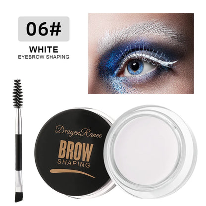 Waterproof Eyebrow Dye Gel – Long-Lasting Smudge-Proof Brow Cream, 6 Shades
