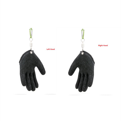 Waterproof Fishing Gloves – Anti-Slip & Puncture-Resistant with Magnetic Clip