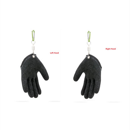 Waterproof Fishing Gloves – Anti-Slip & Puncture-Resistant with Magnetic Clip
