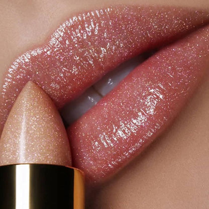 Waterproof Glitter Lipstick – Long-Lasting Shimmer, 9 Shades