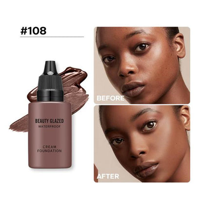 Matte Liquid Foundation & Concealer – Full Coverage, Waterproof, 9 Shades