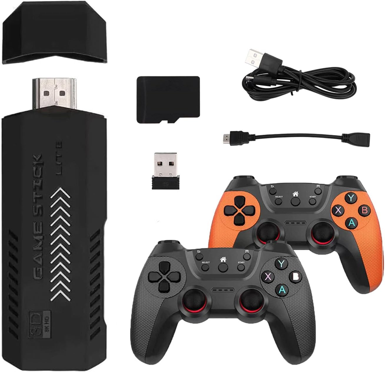 X2 Ultra Retro Game Stick 4K – 40,000+ Games, 128G Memory, Wireless Controller
