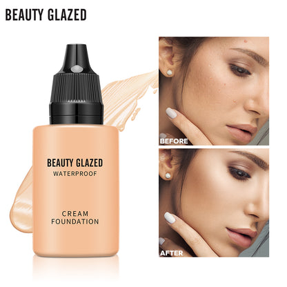 Matte Liquid Foundation & Concealer – Full Coverage, Waterproof, 9 Shades