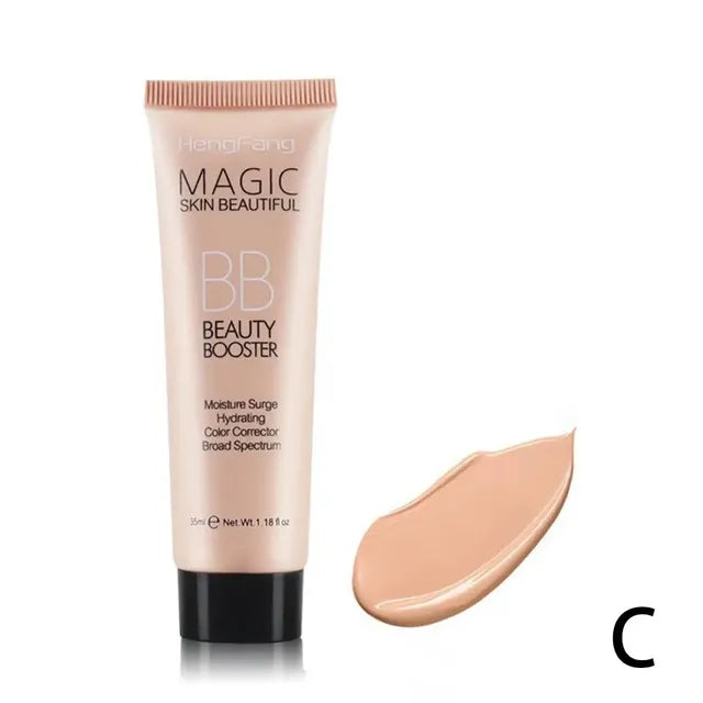 BB Liquid Concealer & Waterproof Foundation – Full Coverage, Lightweight, 3 Shades