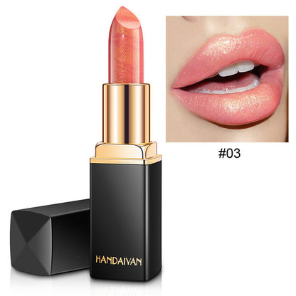 Waterproof Glitter Lipstick – Long-Lasting Shimmer, 9 Shades