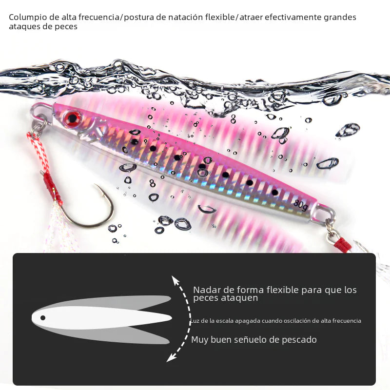 Deep Sea Fishing Lures for Night Fishing and Casting