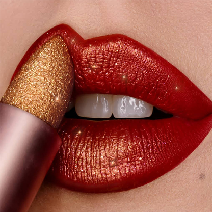 Glitter Shimmer Lipstick – Waterproof Mermaid Finish, 8 Shades, 3.5g
