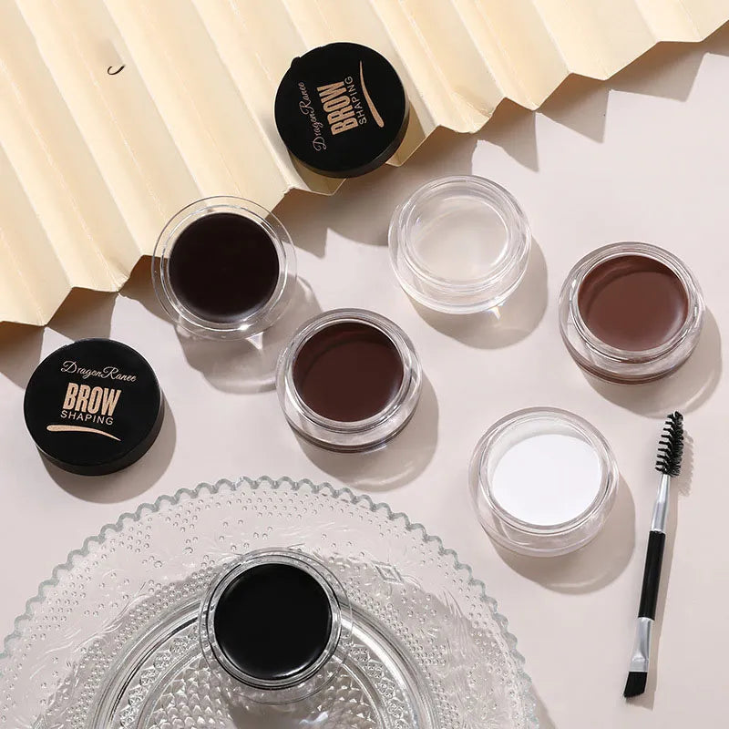 Waterproof Eyebrow Dye Gel – Long-Lasting Smudge-Proof Brow Cream, 6 Shades