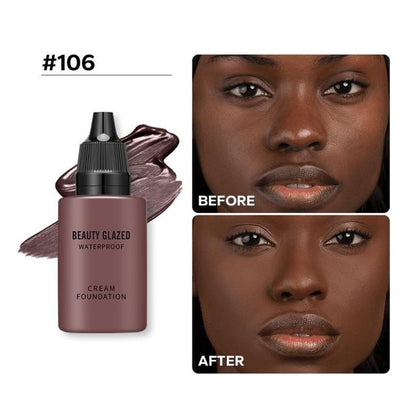Matte Liquid Foundation & Concealer – Full Coverage, Waterproof, 9 Shades