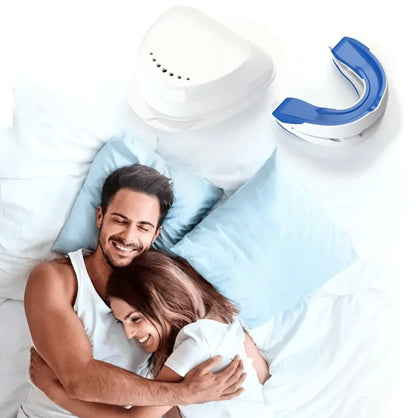 Adjustable Anti-Snoring Mouthpiece — Soft Silicone Sleep Aid for Quiet, Restful Nights