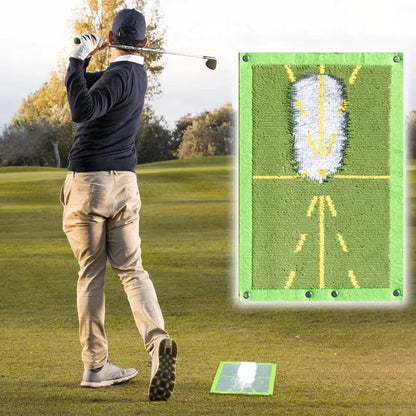 SwingTrack Golf Practice Mat – Indoor & Outdoor Swing Training for All Levels