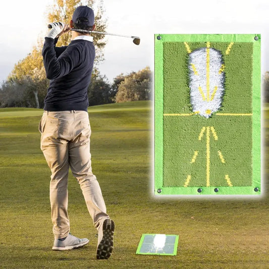 SwingTrack Golf Practice Mat – Indoor & Outdoor Swing Training for All Levels
