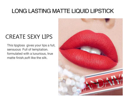 Matte Lip Luxe Set — Long-Lasting Matte Lipstick for a Bold, Flawless Finish