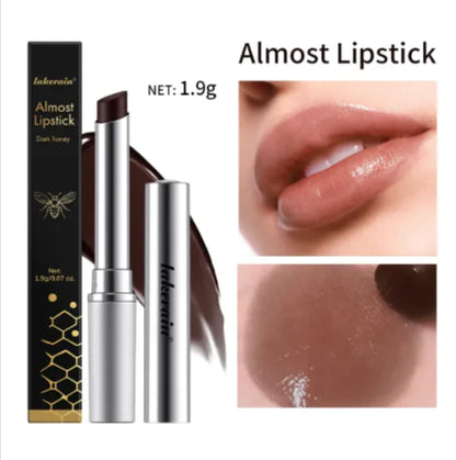 Black Honey Lipstick — Hydrating Sheer Tint for Soft, Nourished Lips