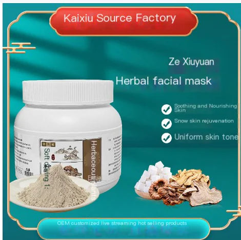 Herbal Face Mask Powder Hydrating DIY Spa Treatment 500g